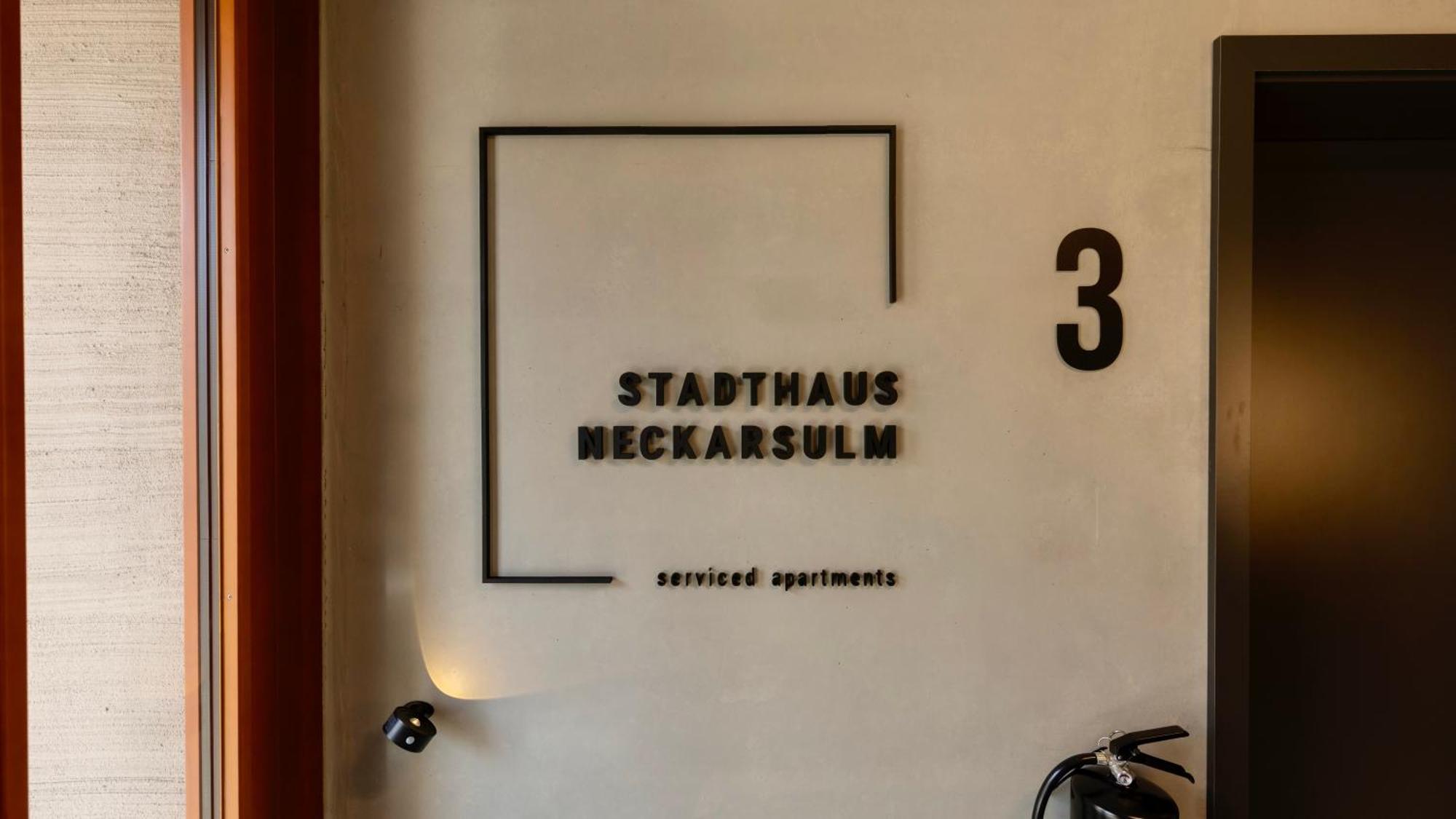 Stadthaus Neckarsulm Serviced Apartments - Stadthaus Heiner Εξωτερικό φωτογραφία