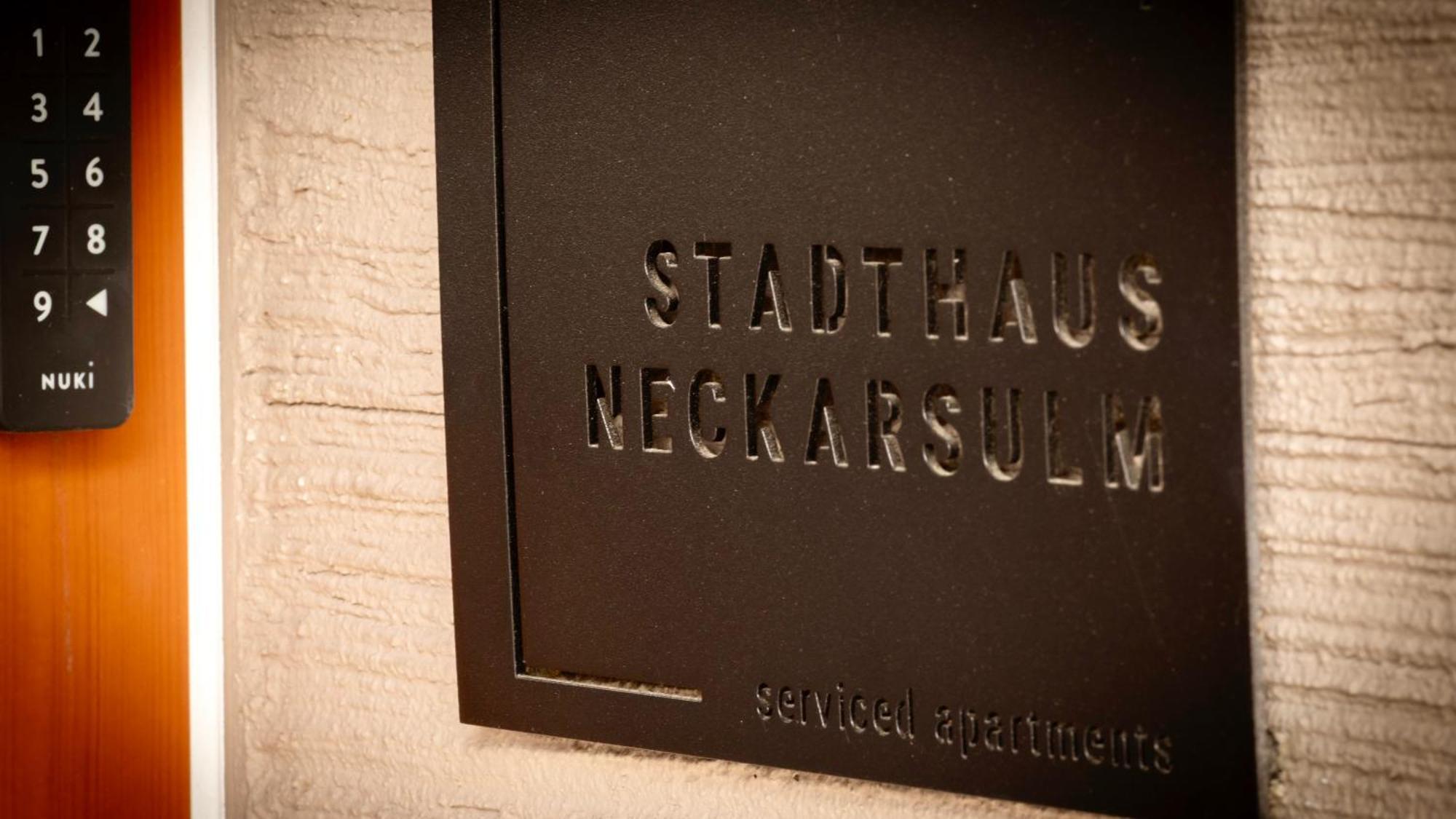 Stadthaus Neckarsulm Serviced Apartments - Stadthaus Heiner Εξωτερικό φωτογραφία